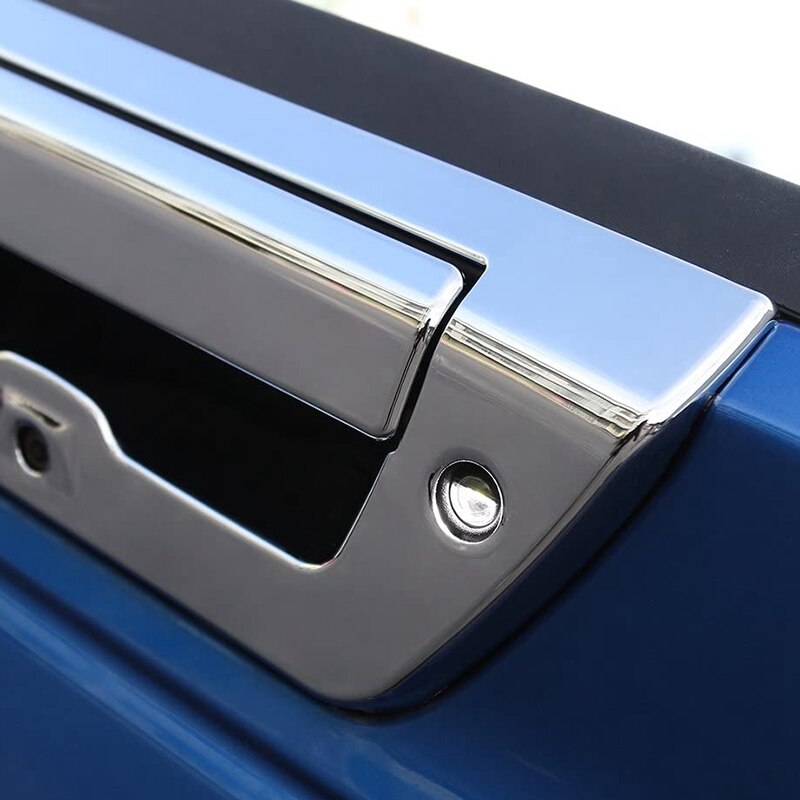 2Pcs Tailgate Door Handle Decorative Trim for Ford F150