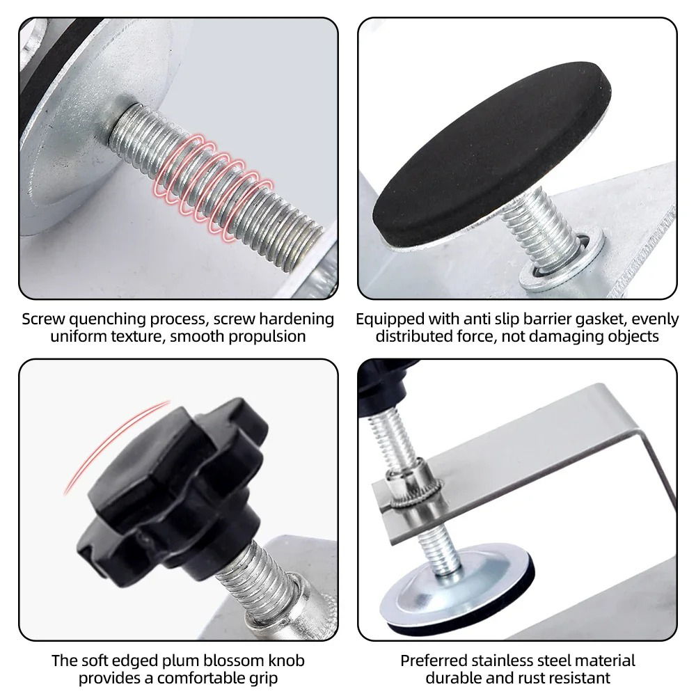 2 Stuks Houtbewerking Jig Kast Gereedschap Stalen Lade Paneel Clips Meubelen Accessoires Front Installatie Klemmen Handje