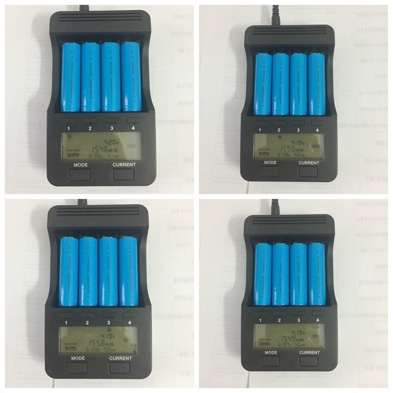 Suqy bateria genopladeligt 3.7v lithium -ion -batteri 18650 1500 mah -batterier 18650 genopladelige batterier