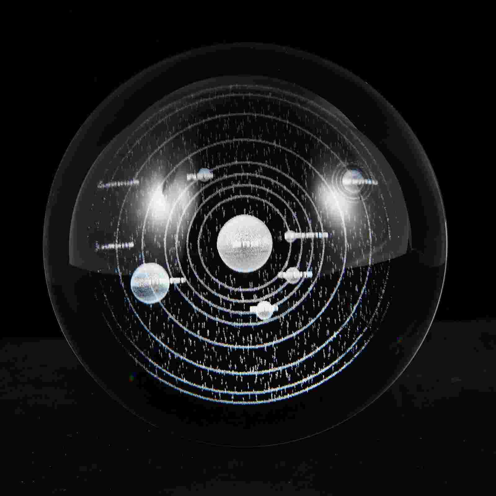 1Pc Carved Crystal Household Furnishing Office Desktop Decor Crystal