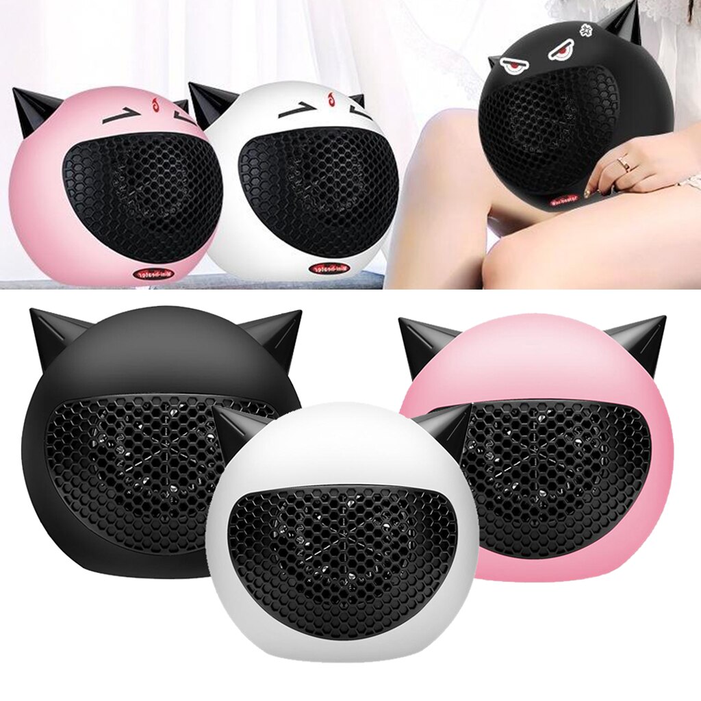 Small Space Personal Mini Heater - for Bathroom Bedroom Kitchen Bedroom Office Indoor