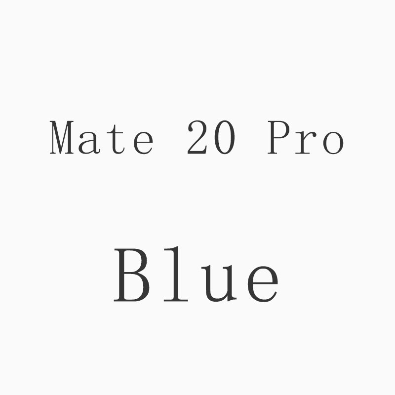 Carregador de bateria caso de carregamento de energia caso de bateria para huawei companheiro 20 pro power bank caso de proteção bateria: Mate 20 Pro - Blue