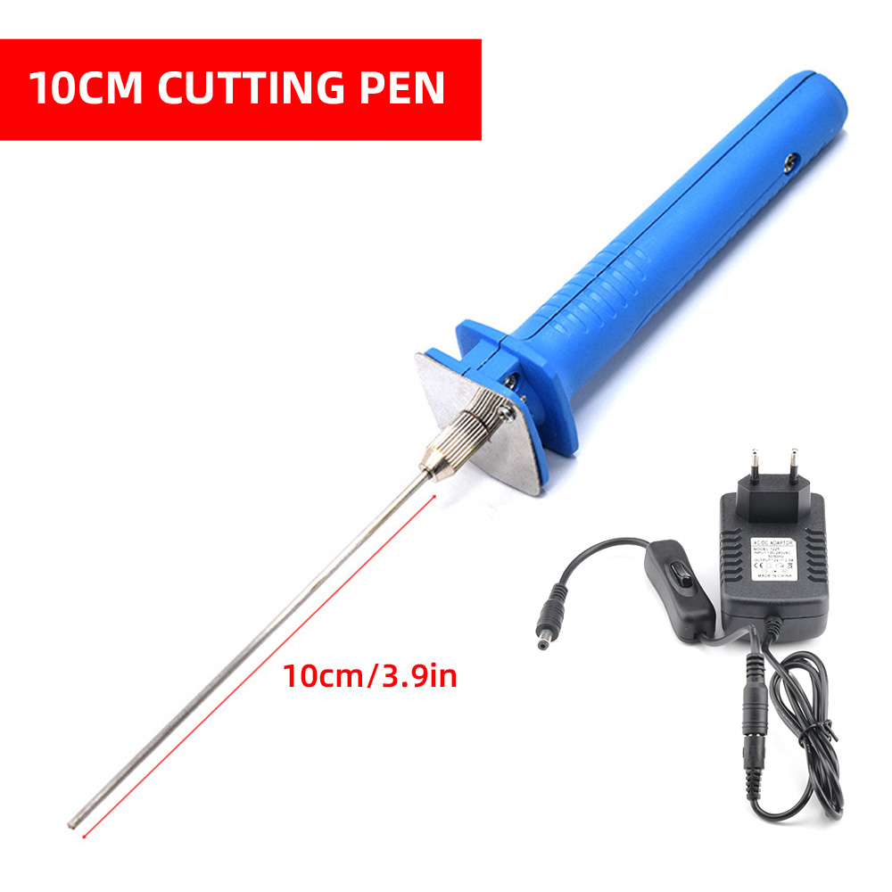 Foam Cutter Pen Electric Foam Polystyrene Cutting Machine Portable Styrofoam Cutter DIY Cutting Tools Film Cutting 15W 110V-240V: light green