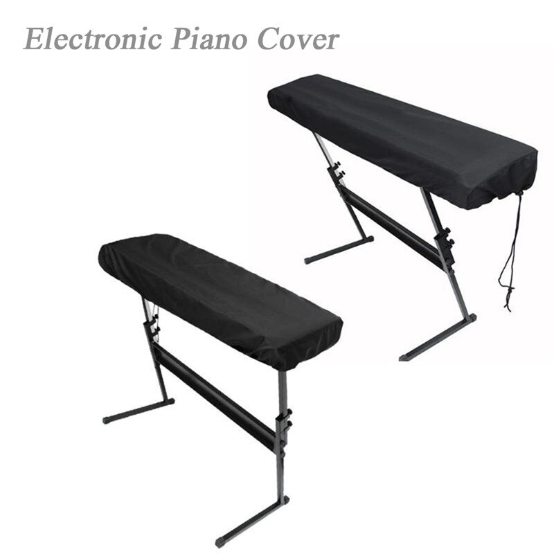 Klaverovertræk super praktisk klaverovertræk støvtæt omslag til vandtæt justerbart klaver keyboard til 61 88 tastatur