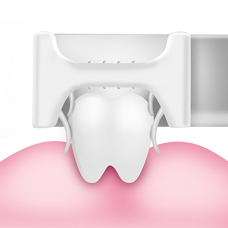 Spazzolino da denti a forma di U per bambini spazzolino da denti morbido Babi spazzola per la pulizia dei denti a 360 gradi per i denti del bambino cura orale accessori per bambini