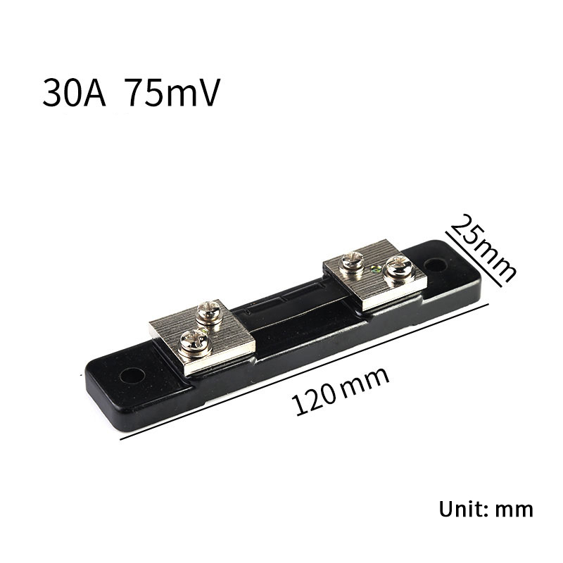 1pcs External Shunt FL-2 10A-50A/75mV Current Meter Shunt resistor For digital ammeter amp voltmeter wattmeter: 30A 75mV