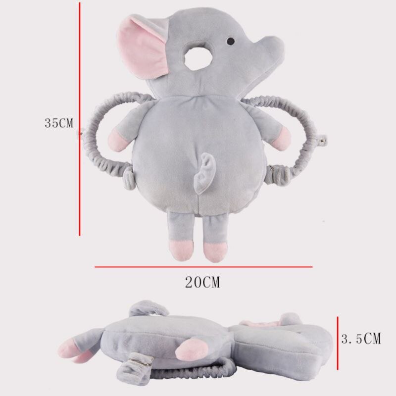 Baby Slaap Klepstandsteller Veiligheid Producten Kind Cartoon Peuter Breukvast Ademend Hoofdsteun Hoofd Crash Bescherming Pad Cap