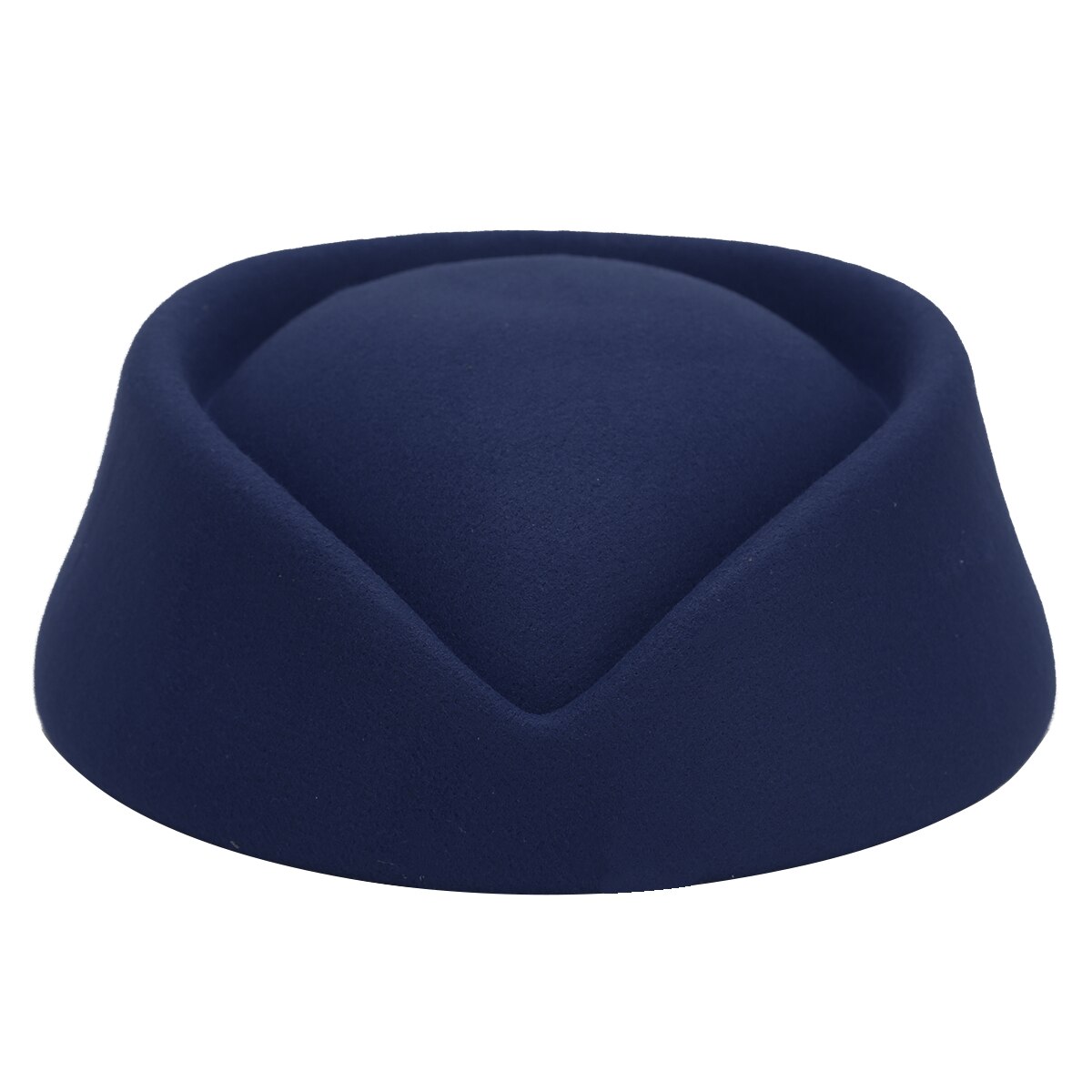 Kvinder piger stewardesse luftværtinder pilleæske hat millinery teardrop fascinator base cap til rollespil cosplay kostume tilbehør