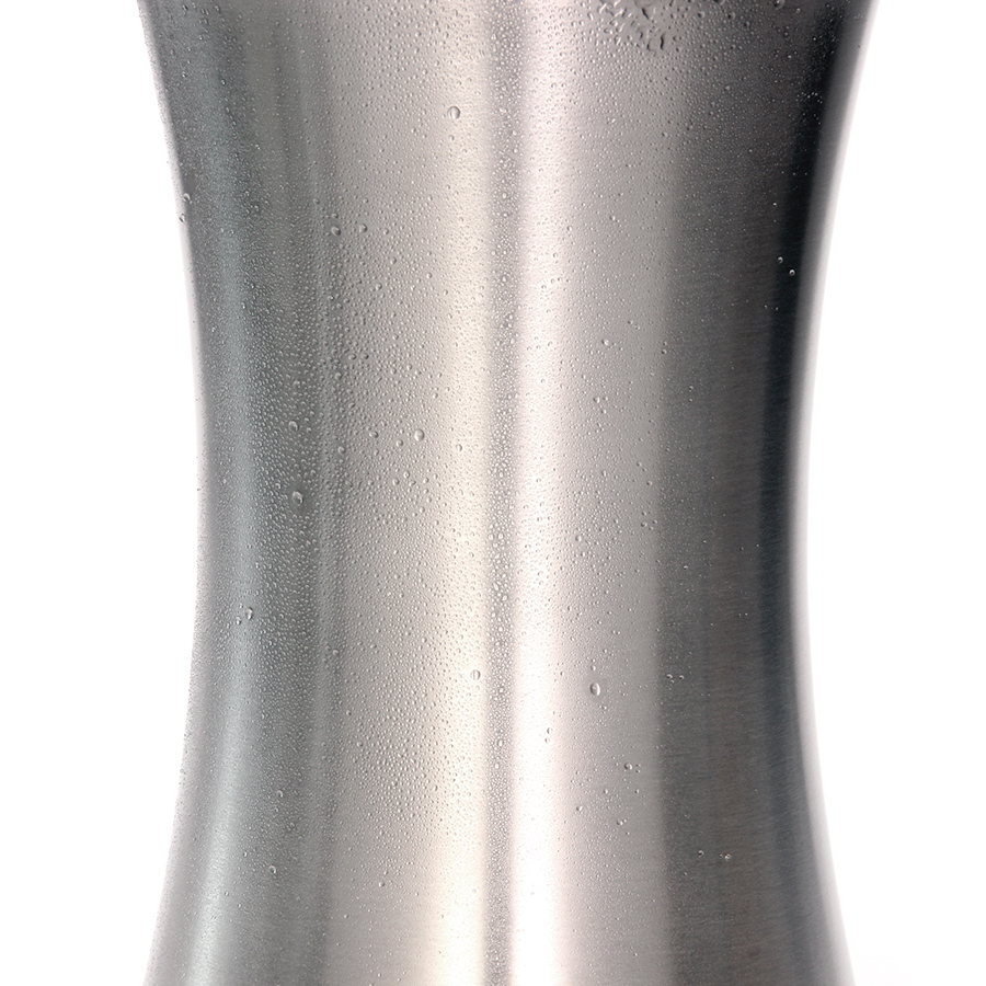 Wine Chiller - Double Wall Ice Bucket Cooler Stainless Steel with Matt Brushed Surface - Keeps Wine Champagne Cold