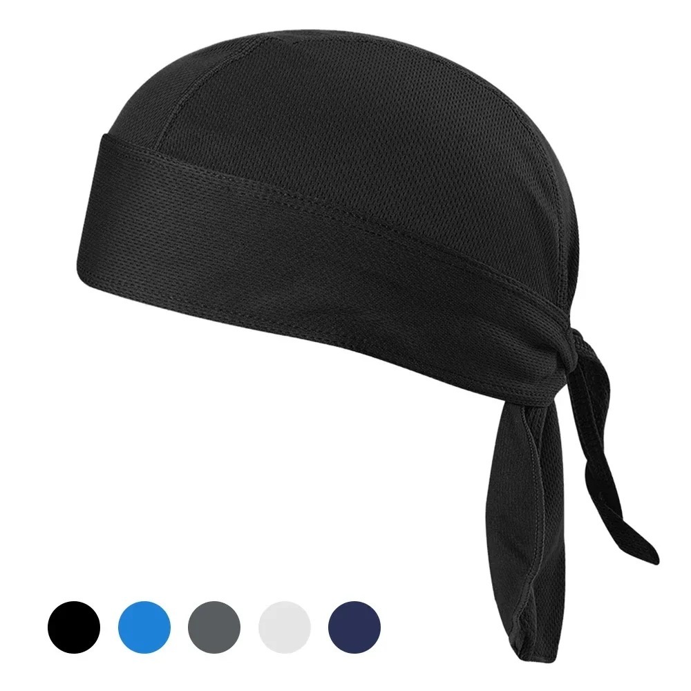 Bicycle Sweat-wicking Cap Beanie Cap Cycling Headscarf Headband Quick-dry Pirate Hat for Outdoor Cycling Motorcycling: Default Title