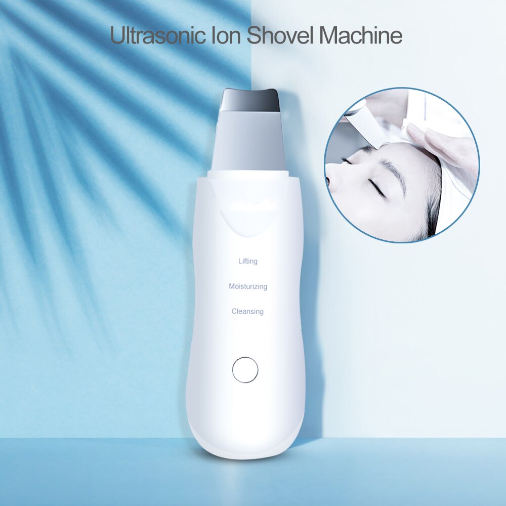Ultrasone Trillingen Comedondrukker Deep Cleansing Gezicht Scrubber Porie Schoner Lifting Machine Facial