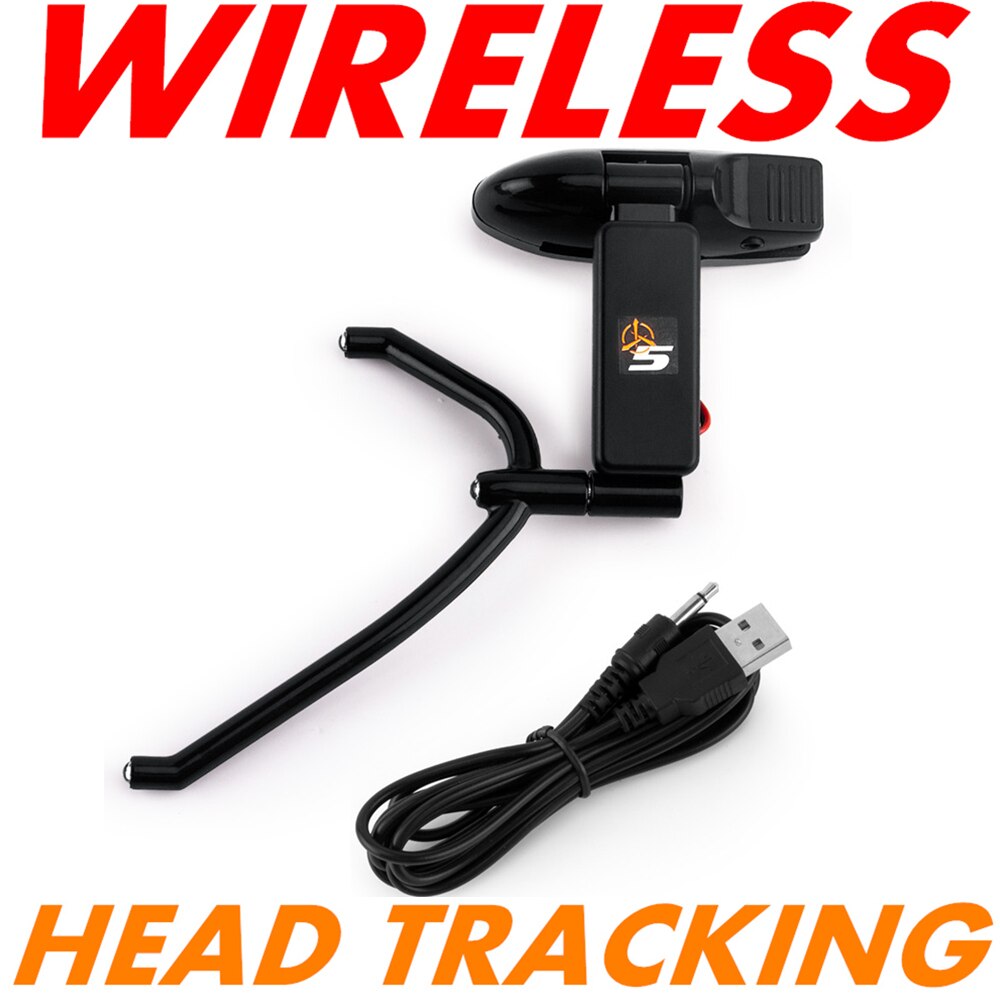 Wireless Head Tracker For TrackIR5/TrackNP5 Active Infrared Tracking Bracket Rechargeable: Default Title