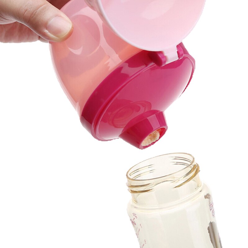 Baby mælkepulver dispenser mad slik beholder opbevaring giftfri æske