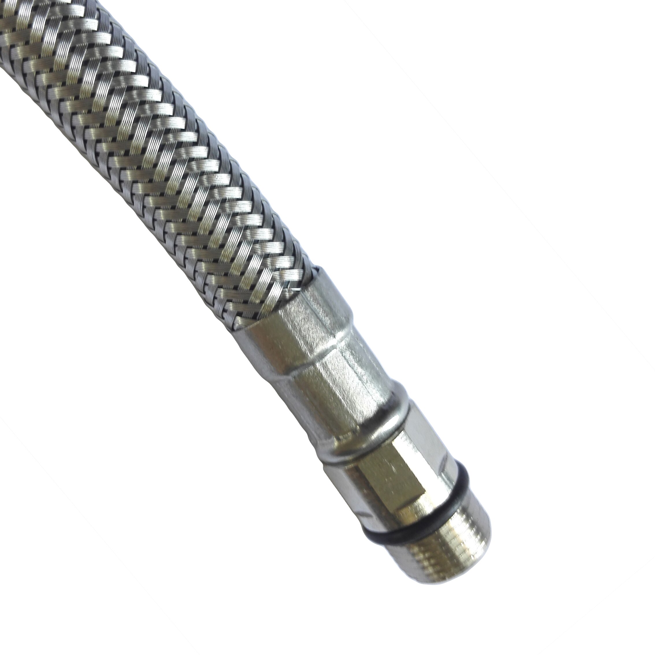 304 stainless steel braided hose faucet bathroom hose with EPDM tube