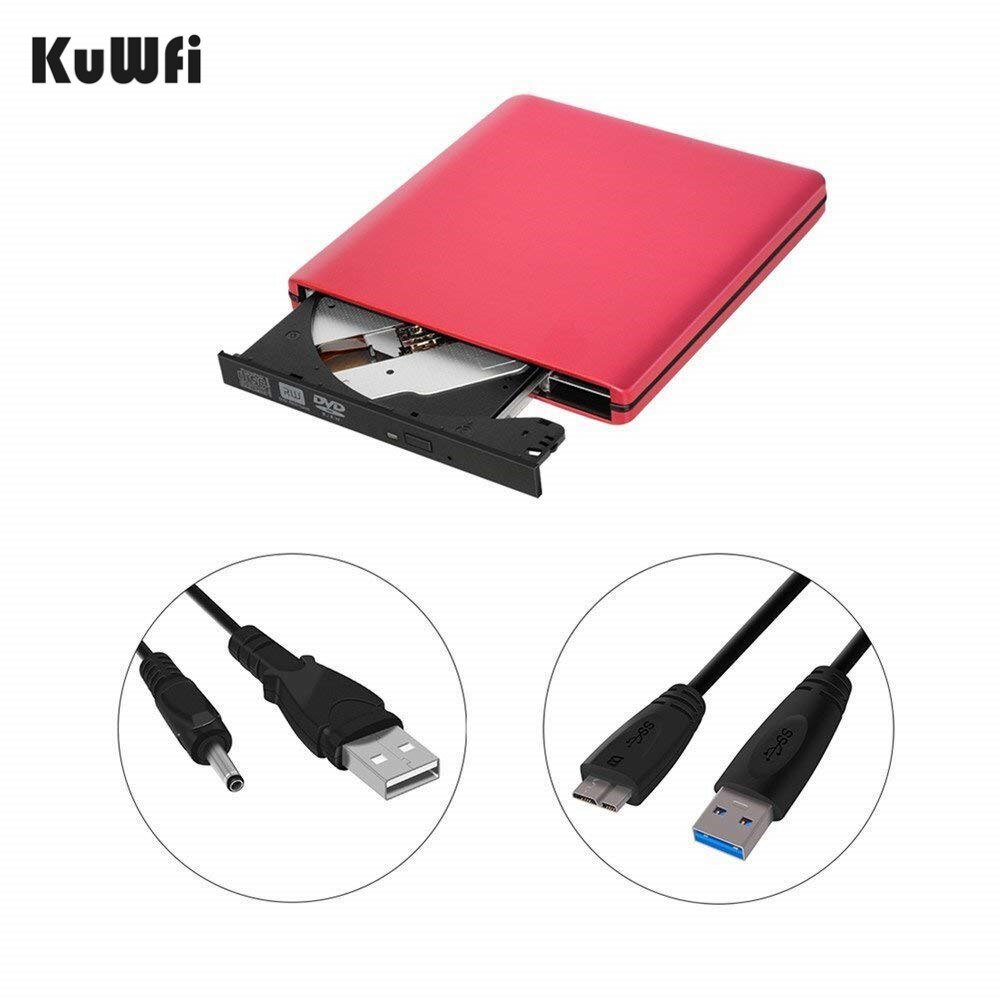 Ekstern dvd cd-brenner stasjon usb 3.0 dvd-rw cd-rw writer rewriter optisk plate cd dvd rom-spiller for max ios windows xp /7/8/10