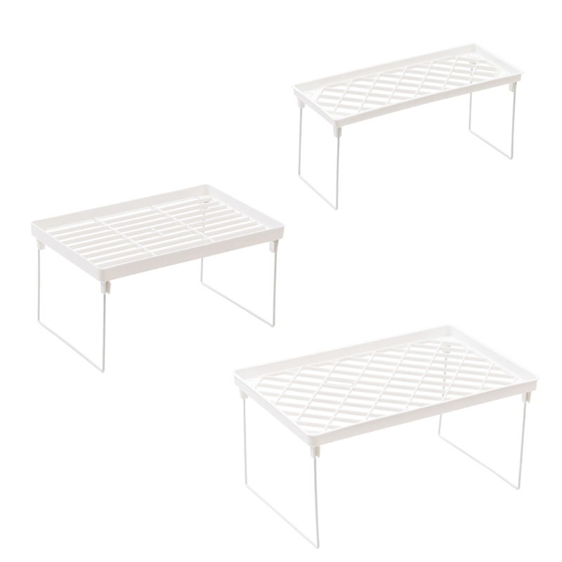 Desk Countertops Stackable Foldable Stand Rack Whi... – Grandado