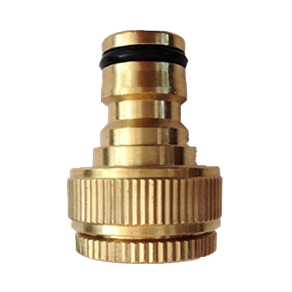Brass Garden Hose Tap Connector 1/2 and 3/4 Outdoor Threaded Faucet