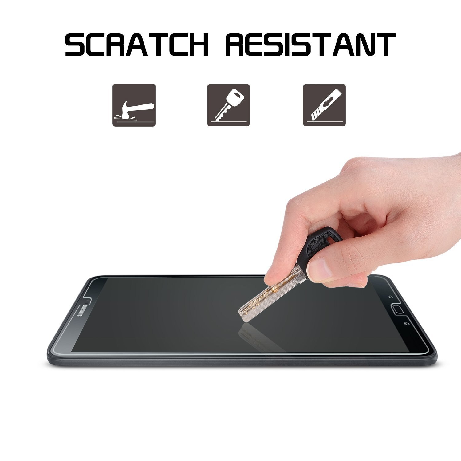 Protector de vidrio templado para tableta, película protectora de pantalla de 10,1 pulgadas para BQ Aquaris M10