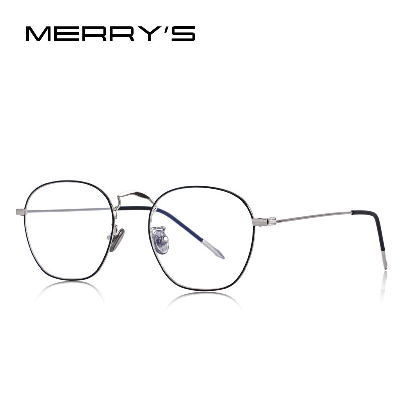 LMRJHAZM Retro Sonnenbrille - Randlose Rechteck Brille UV400 Schutz