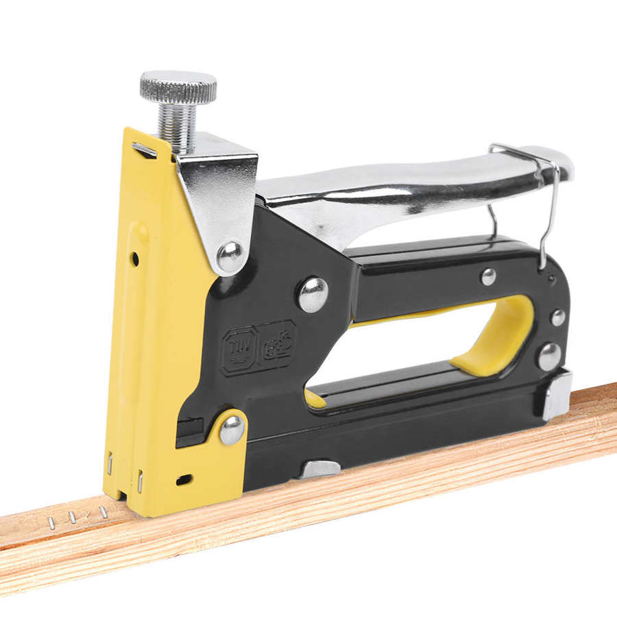 3 in 1 Staple Gun 600Nails Capacity Industrial Tool for Upholstery Photo Frame Fixed Advertisement Industrial Tool