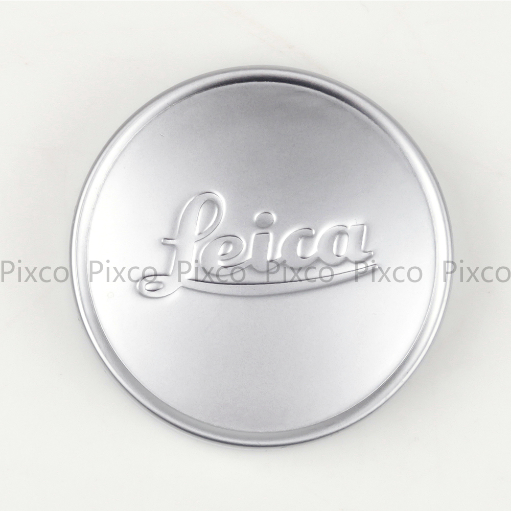 Combinaison de capuchon avant pour lentille Leica E39 39mm, protection de montage en métal argenté