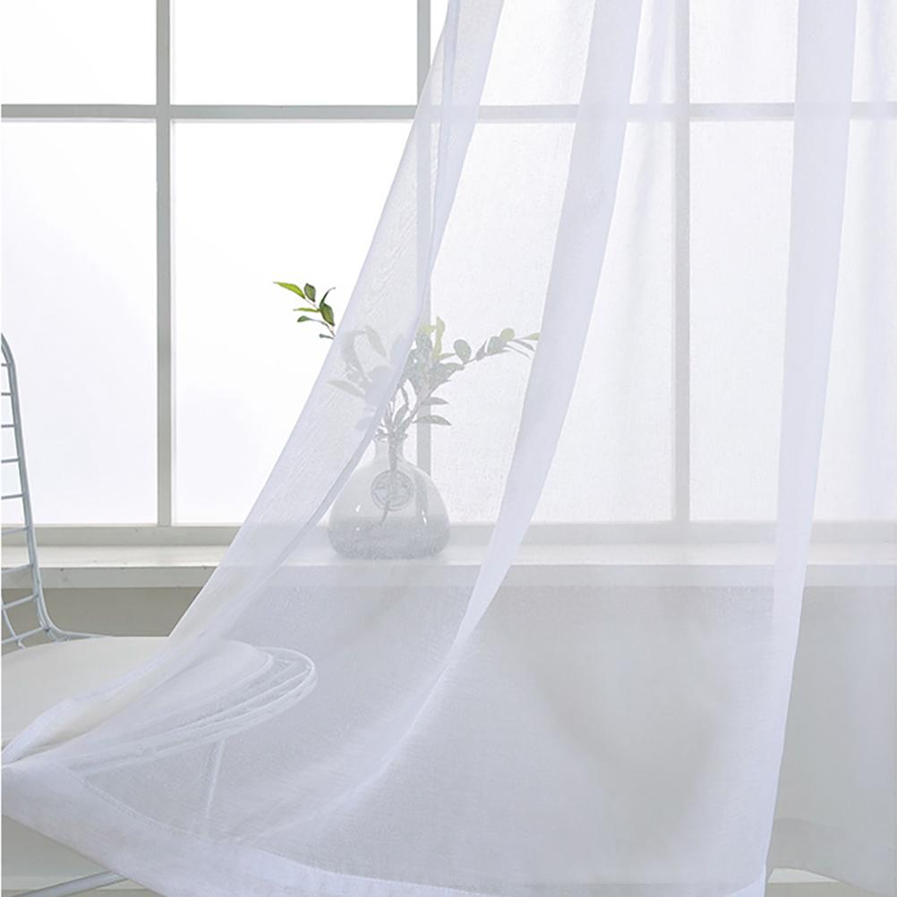 Wit Waterdichte Pavilion Gordijnen Zon Blokkeren Gordijnen Voor Slaapkamer Veranda Pergola Cabana Patio Roestvrij Grommet Top