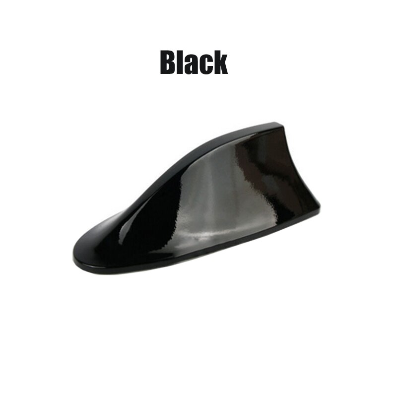 Car Shark Fin Antenna FM Radio Signal Plus For Toyota Corolla RAV4 Camry Prado Avensis Yaris Auris Hilux Prius Land Cruiser: Black