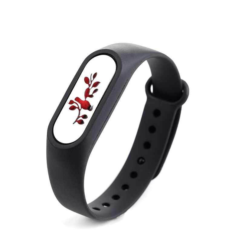 Ubelieve Bambini In Acciaio Inox Regolabile Olio Essenziale Del Braccialetto Dei Bambini del Silicone Degli Uomini Donne Diffusore Locket Braccialetti di Silicone: Black 010