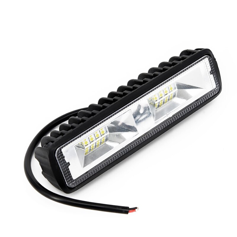 1/2Pcs 24led Retrofit Lamp 6inch LED Flat Work Light Spot Beam Bar Car SUV LED OffRoad Driving Fog Lamps