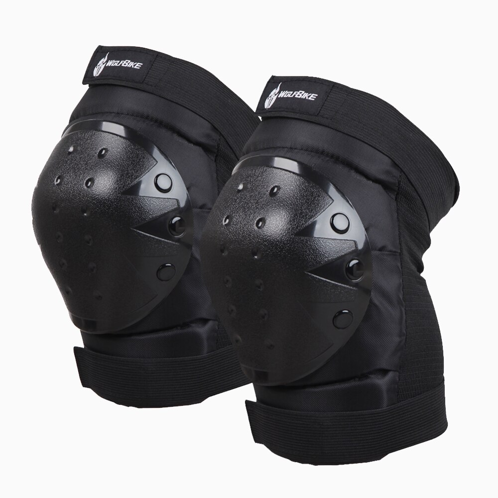Wosawe motorcykel knæbeskytter motocross knæbøjle støtte skinnebenbeskyttelse knæpude benvarmer skøjteløb skateboard knæpude: Ml309- hx