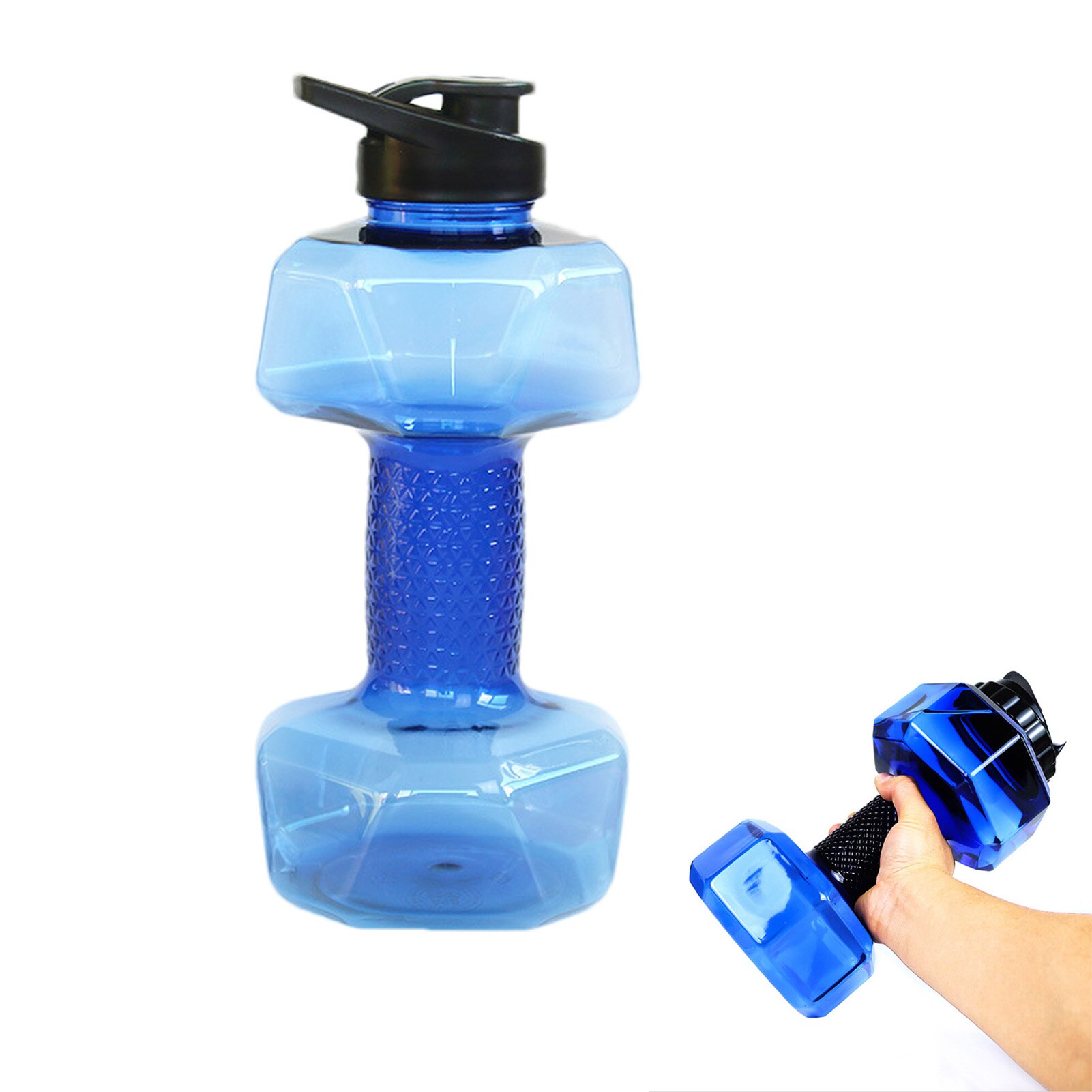 Fitness Halter Vormige Flessen Huisdier Milieuvriendelijke Fitness Water Jug Fitness Oefening Water Jug Perfecte Verjaardag Voor Gym Mannen