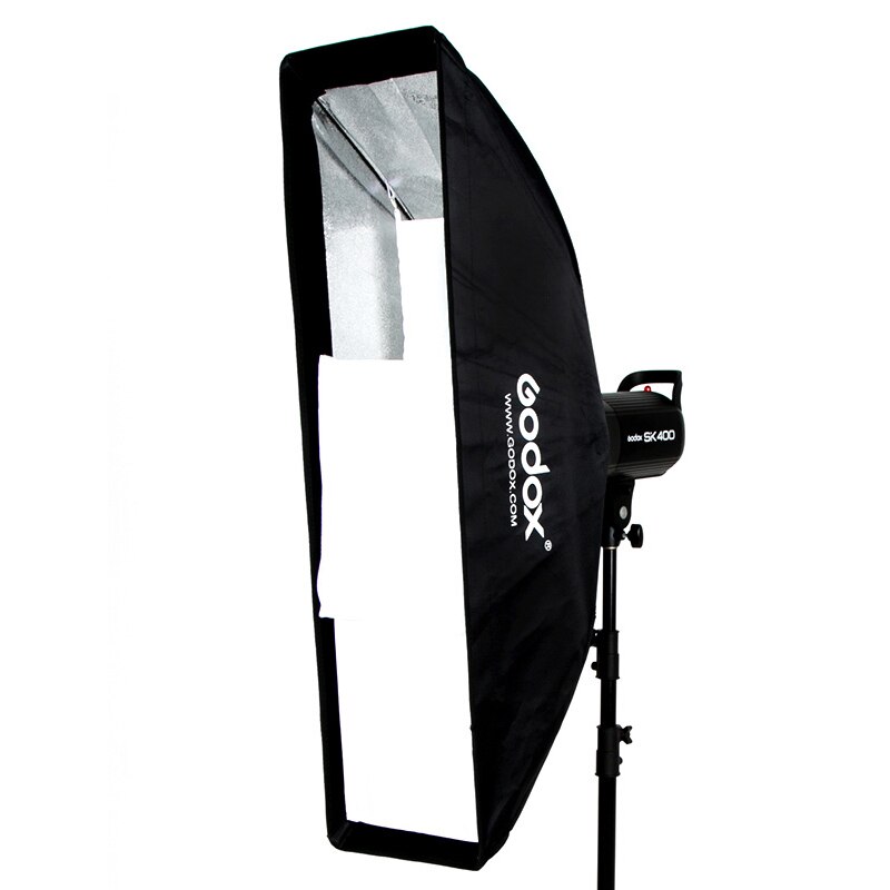 Godox 30x120 cm 12 &quot;x 47&quot; Honeycomb Grid Rechthoekige Bowens Mount Strip Softbox Studio Strobe Softbox diffuser voor Studio Strobe