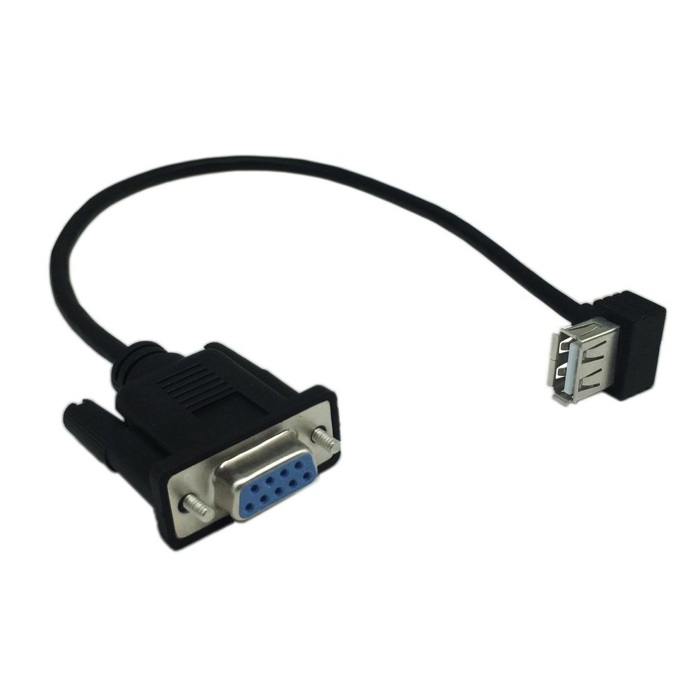 USB 2.0 A Female TO RS232 DB9 Female Serial Cable Adapter Converter Built with FTDI Chipset reliable adapters: Default Title