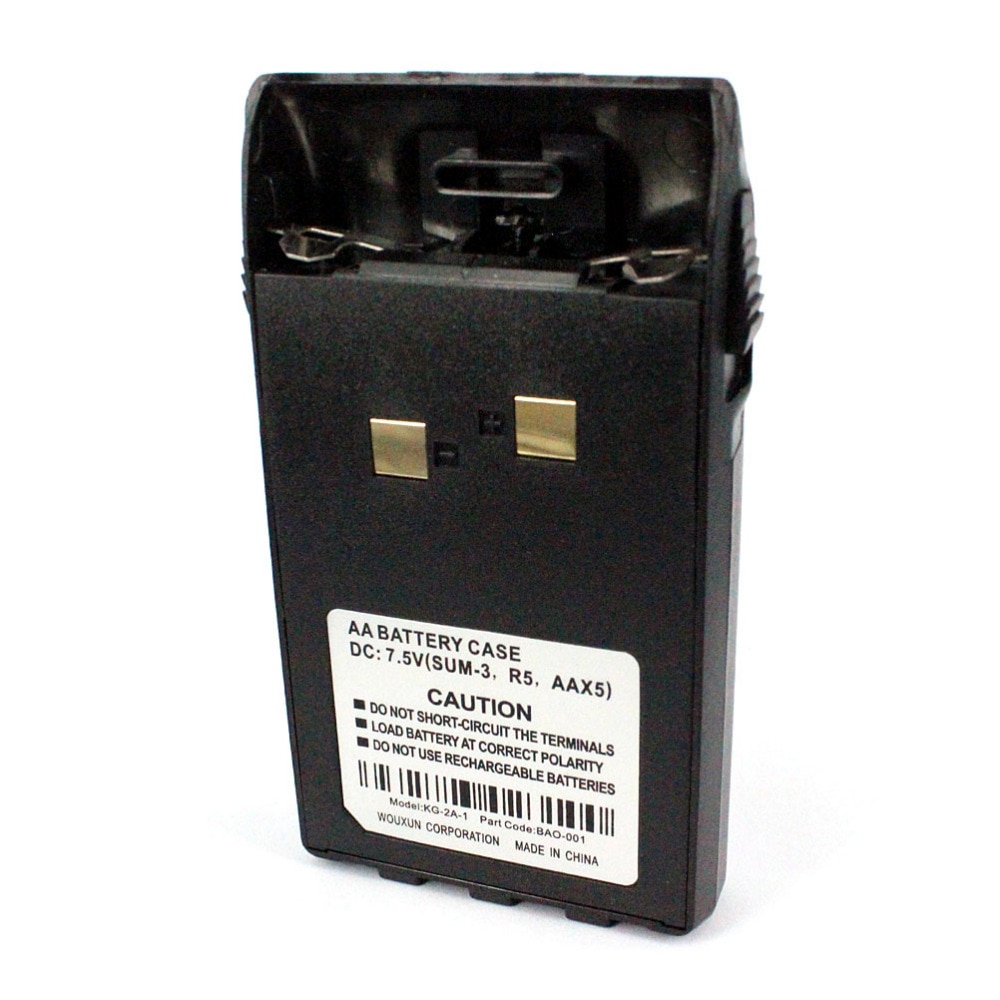 5*AA Battery Shell Case for Wouxun Portable CB Radio KG-UVD1P KG-UV6D KG-669 Plus Walkie Talkie