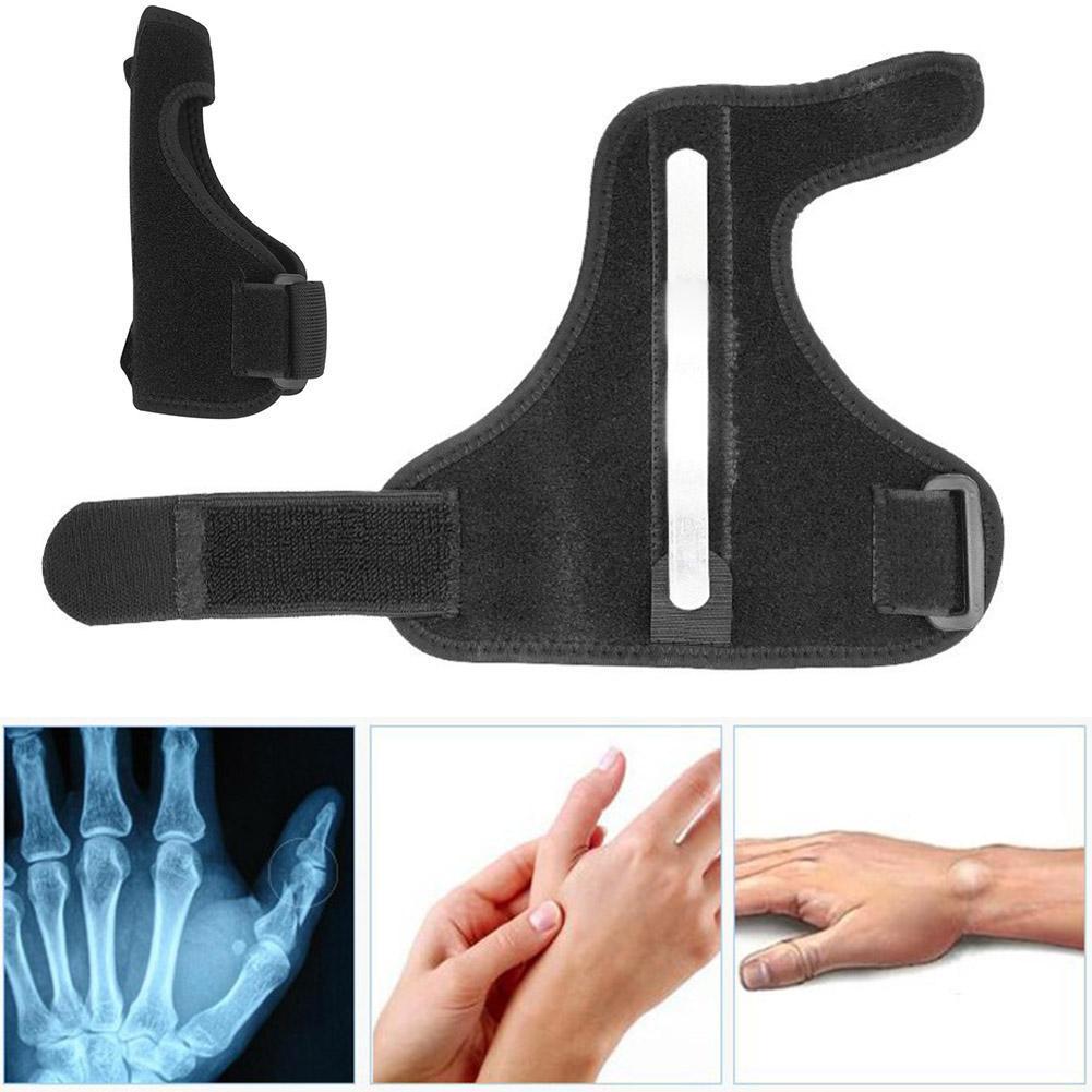 Pols vinger duim hand ondersteuning beschermer artritis bescherming pols stabilisator carpaal stalen spalk brace tunnel voor fitness vin  b0 q 2