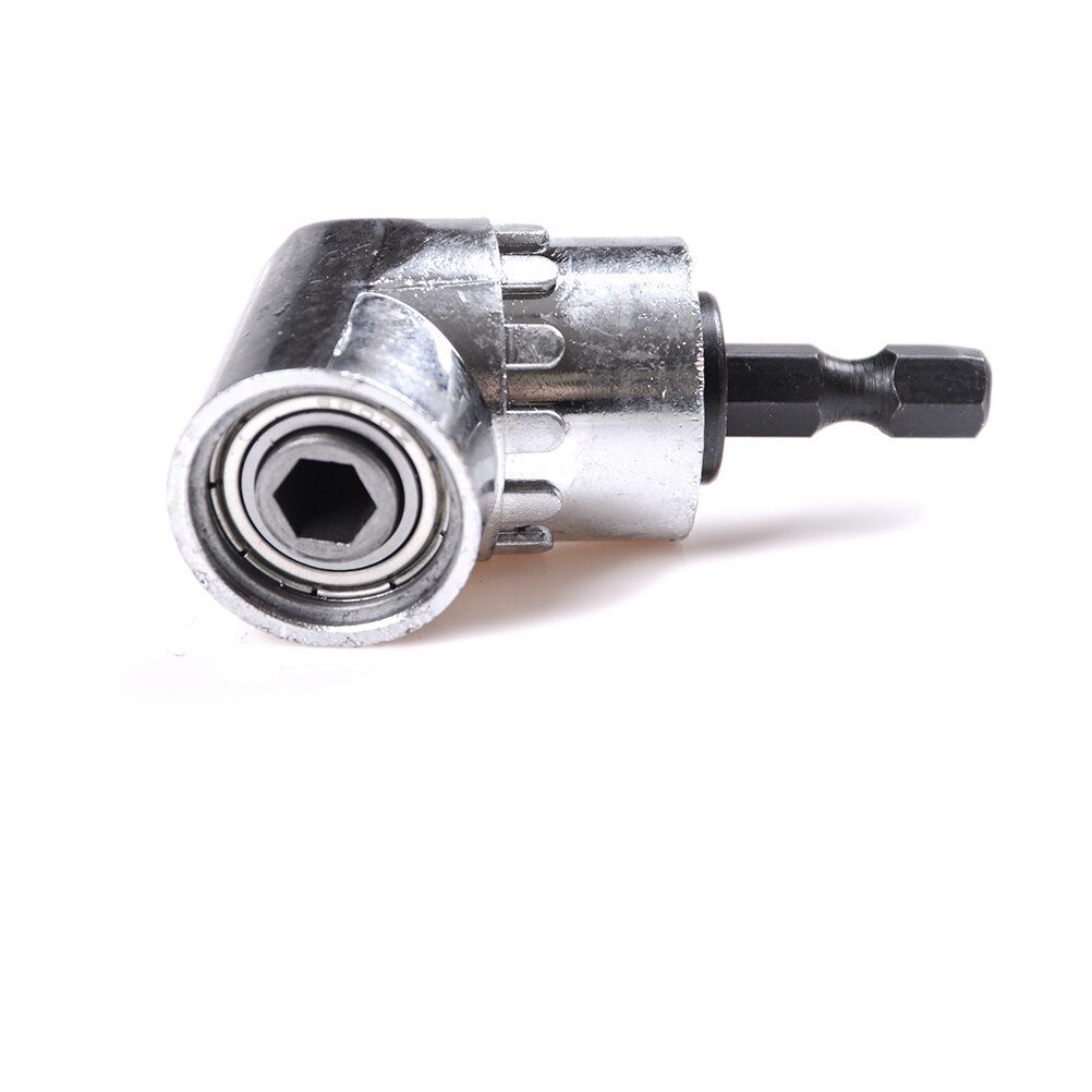 105 Degree Right Driver Angle Extension Drilling Shank Screwdriver Magnetic 1/4 Inch Hex Drill Bit Socket Adaptor Sleeve Holder
