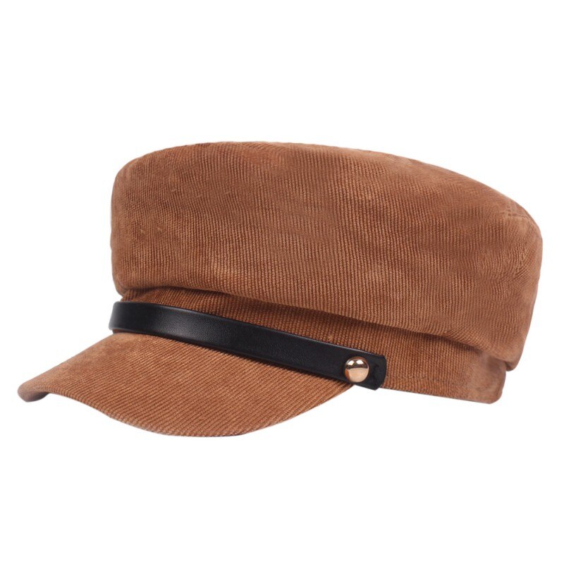 Peintre chapeaux femmes dame fille britannique Style décontracté coton parasol réglable octogonale casquette pour les amoureux: K