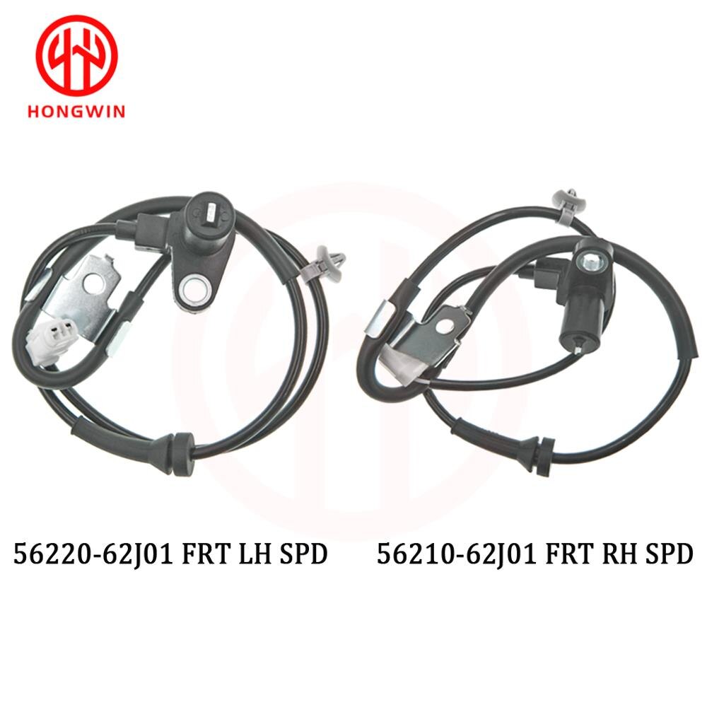 Abs-wielsnelheidssensor voor voor- en achterwiel links en rechts voor suzuki swift iii 05-15 oem 56320-62 j 01 56310-62 j 01 56220-62 j 01 56210-62 j 01: Frt 2 stuks