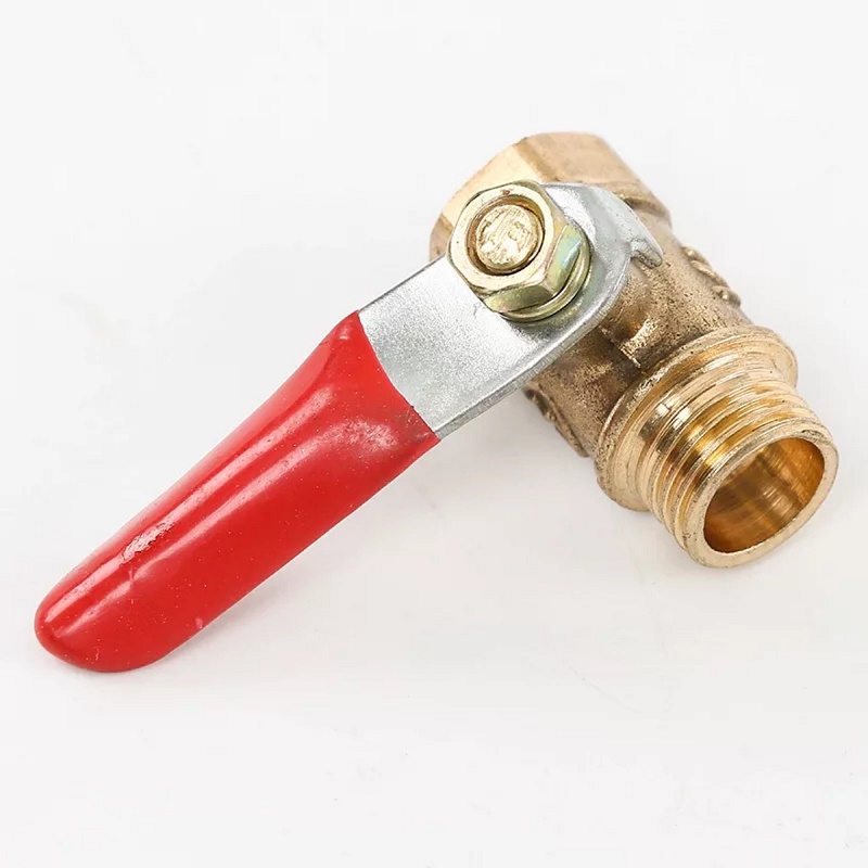 Pneumatische Valve 1/8 "1/4" 3/8 "1/2" Interne en externe Draad Kogelkraan Luchtcompressor Kogelkraan pneumatische componenten