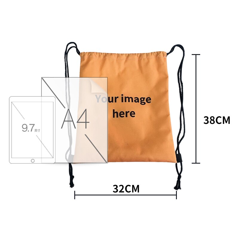 Kühlen Auto/Lieferwagen druck kordelzug tasche frauen männer reisetaschen Teenager Rucksack damen lagerung taschen freundlicher bookbag