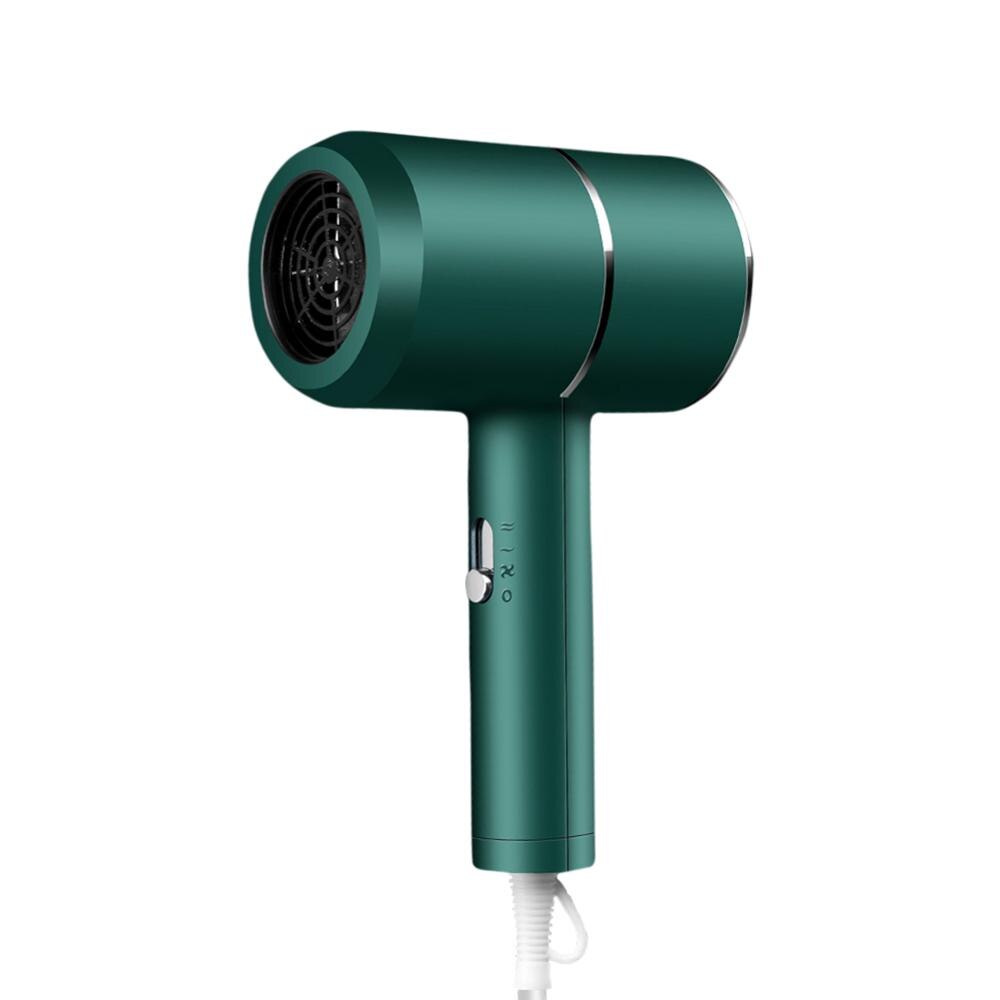 700W Colorful Cold and Hair Dryer High End Hammer Hair Dryer High Power Mute Household Hair Dryer for Faster Drying: Green