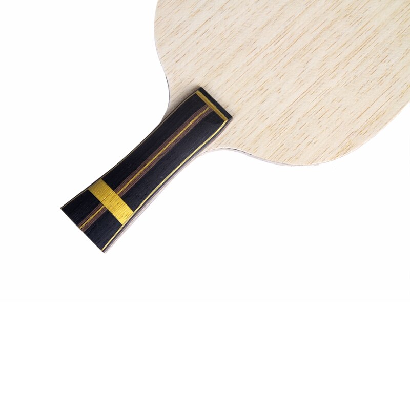 5 layers pure wood with 2 layers super zl carbon fiber table tennis racket Horizontal grip FL and ST handle ping pong blade