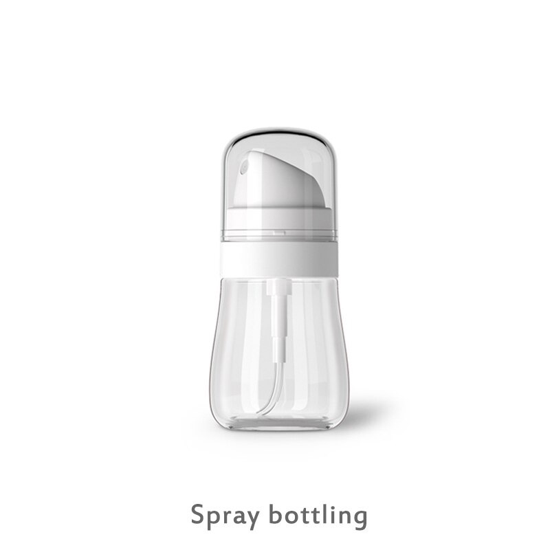 50ml 100ml bærbar miljøholdbar væskeflaske til opbevaring gennemsigtig plast parfumeforstøver tom mini sprayflaske: 01