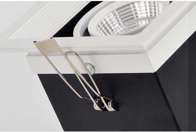 Dimmable 7W LED Bean Pot Light COB LED Grille Lamp Highlighted LED Bean Gallbladder Lamp CE RoHS FCC 110V 220V Approve 4PCs/Lot