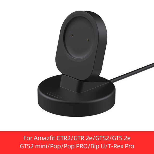 Smartwatch Dock Charger Adapter Usb-oplaadkabel Cord Voor Amazfit Gtr 2(GTR2e)/Gts 2 Mini (GTS2e) Zepp E Bip U Pop Smart Horloge: Charging Dock