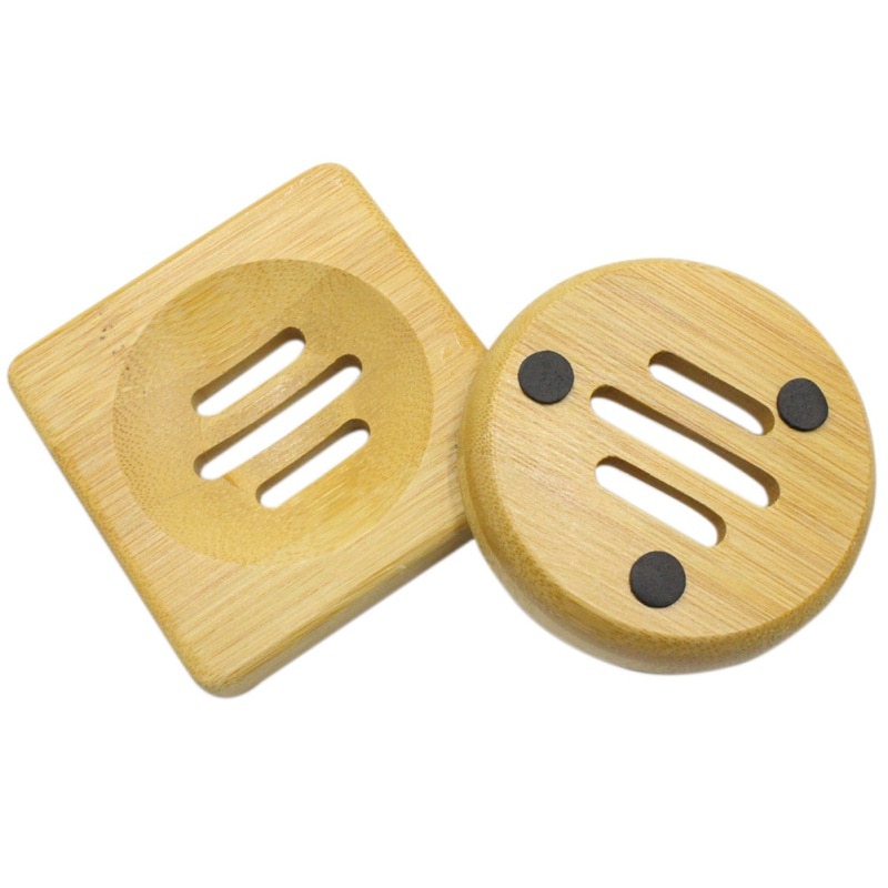 Drewniane mydelniczka tacy ociekaczem mydelniczki prysznic mydło stojak pudełko robić przechowywania łazienka akcesoria mydelniczka odporna na pleśń