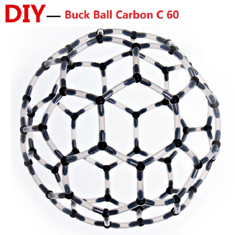 Diy Buck Ball Combination C60 Molecular Structure Teaching Chemistry