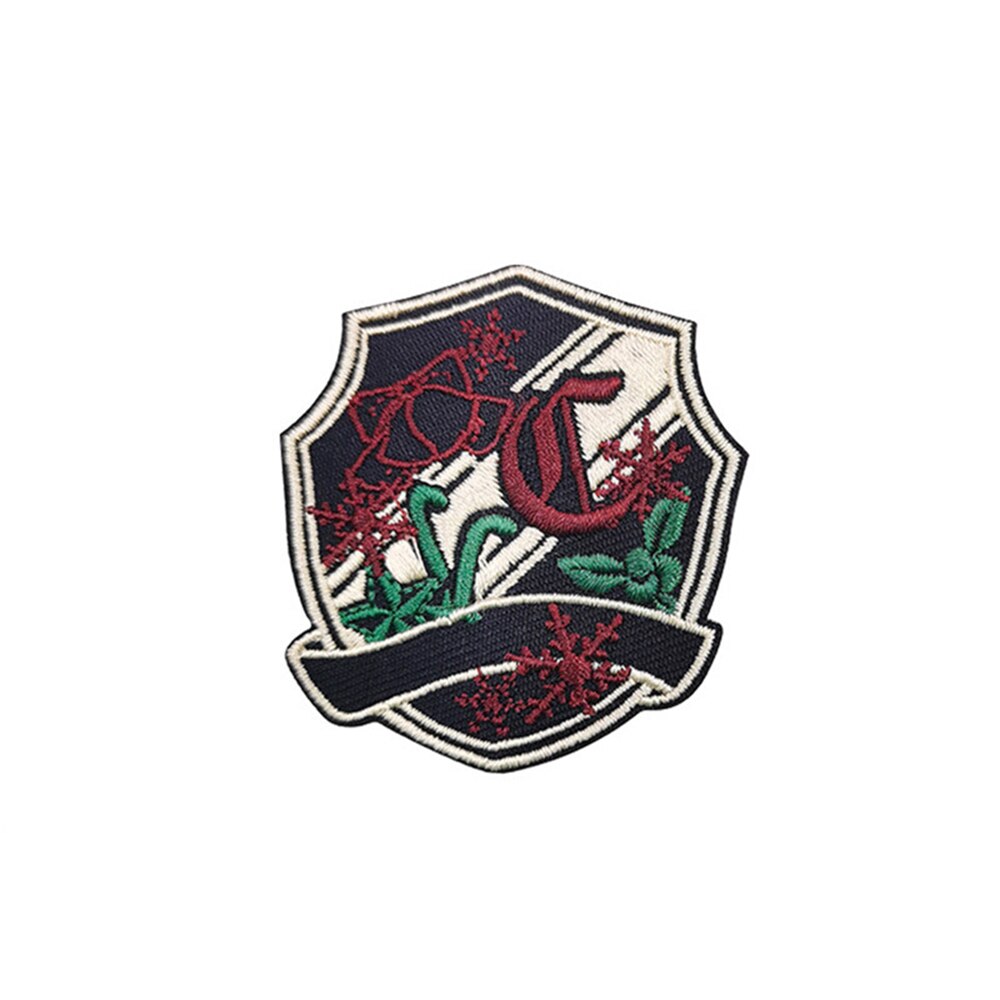 Parches de bordado de letras para ropa, insignias de la universidad, apliques de hierro para ropa, pegatinas de pantalones vaqueros, insignias, parche JK, 1 Uds.: type 1
