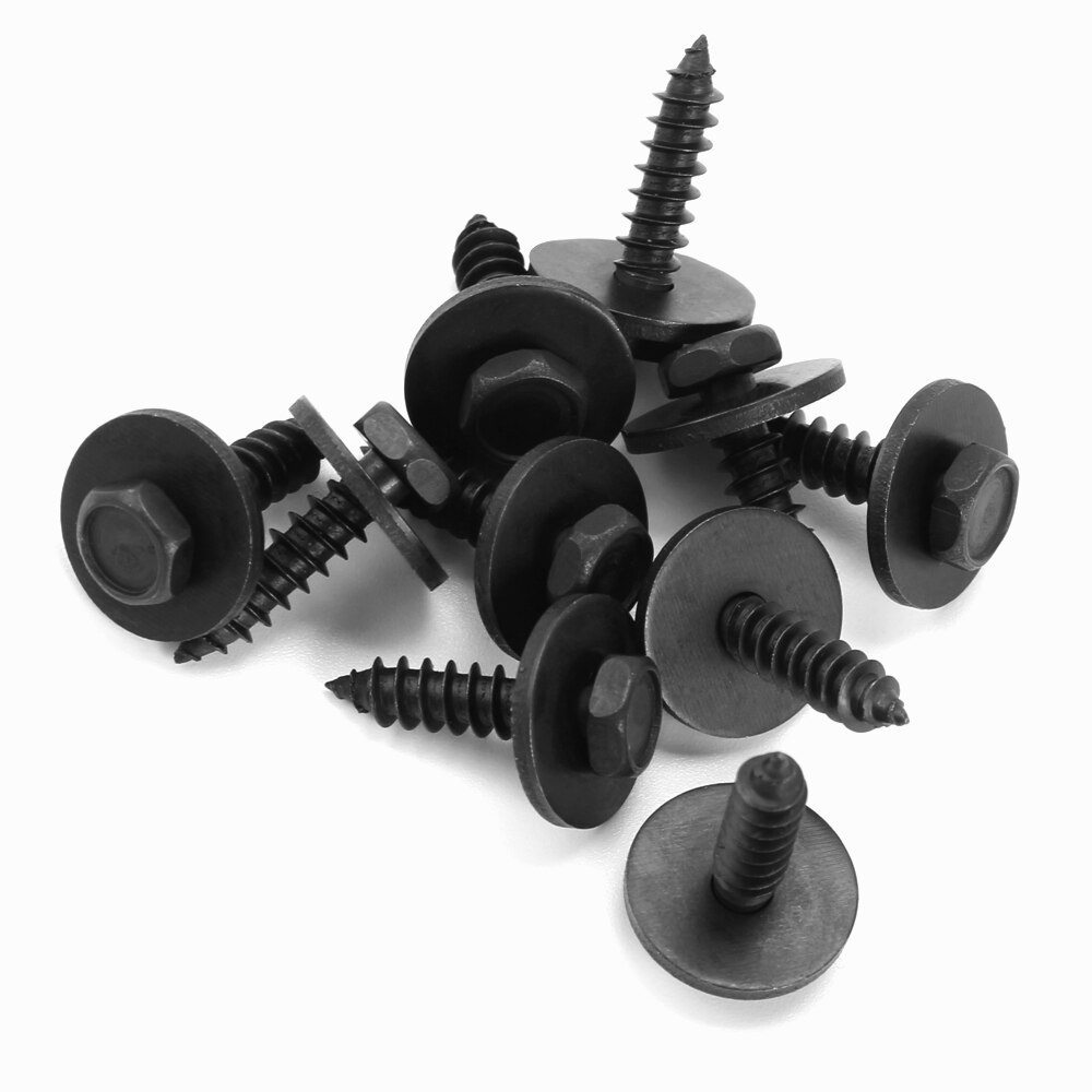 Tornillos autorroscantes de 4,8x19mm para coche, 10 piezas, para Fiat Punto 500, Stilo, Bravo, Grande, Punto, Palio, Panda, Linea, Uno, Marea, Evo