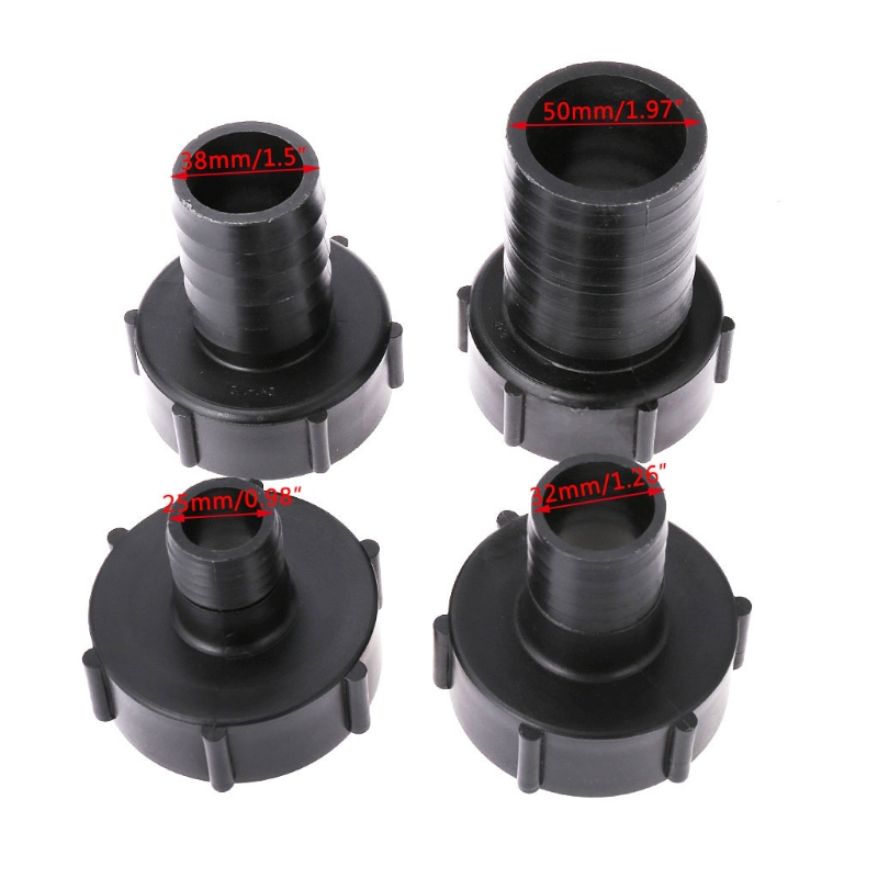 275 330 Gallon IBC Tote Tank VALVE ADAPTER 2.36" Coarse Thread NPT Adapter